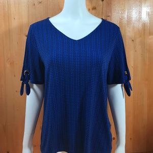 Liz Claiborne CAREER Women M MD Medium Shirt Blouse Top